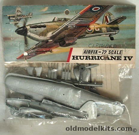 Airfix 1/72 Hawker Hurricane Mk. IV Bagged plastic model kit